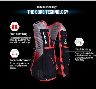 Chaleco Deportivo Mochila Hidratante para Correr - Image 25