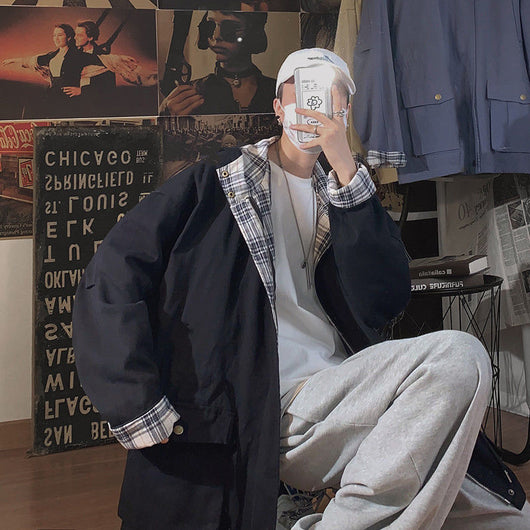 Chaqueta Holgada Estilo Hong Kong - Abrigo Coreano Oversized - Image 10
