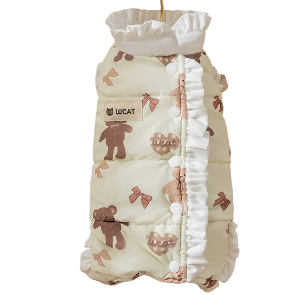 Abrigo Térmico de Forro Polar para Perros Pequeños y Gatos - Ropa de Invierno - Image 9