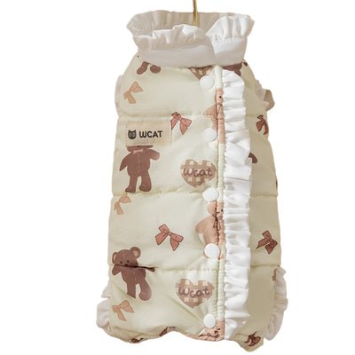 Abrigo Térmico de Forro Polar para Perros Pequeños y Gatos - Ropa de Invierno - Image 9