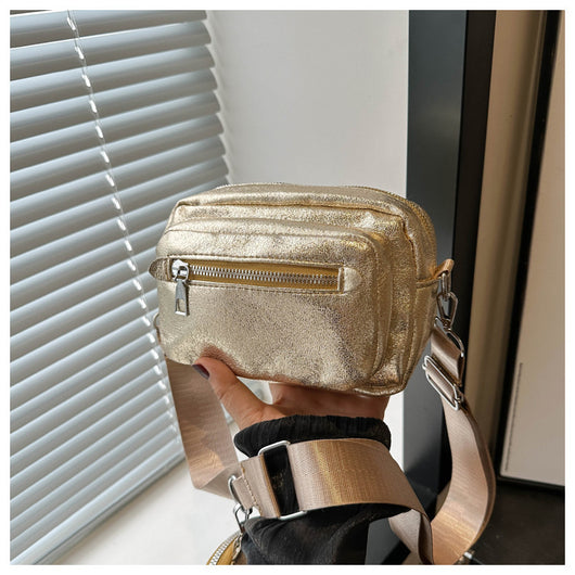 Bolsa Crossbody Cuadrada Estilo Occidental con Correa Ancha - Práctica y Elegante - Image 40