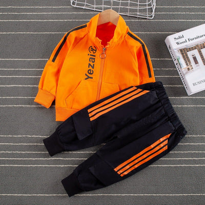 Conjunto Deportivo Rayado Dos Piezas para Niños y Bebés - Image 16