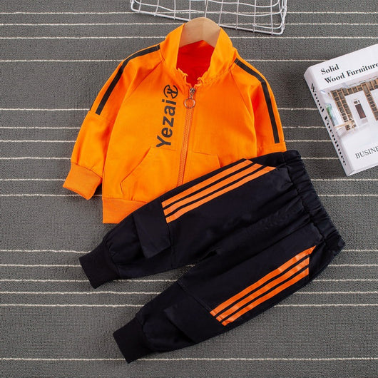 Conjunto Deportivo Rayado Dos Piezas para Niños y Bebés - Image 16