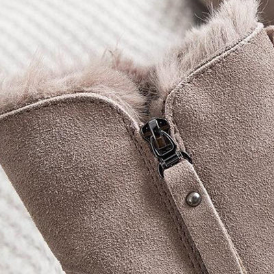 Botas de Nieve Tipo Tubo Medio en Terciopelo - Versátiles para Cualquier Estilo - Image 14