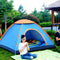 Tienda de Campaña Automática Familiar con Doble Puerta para Camping
