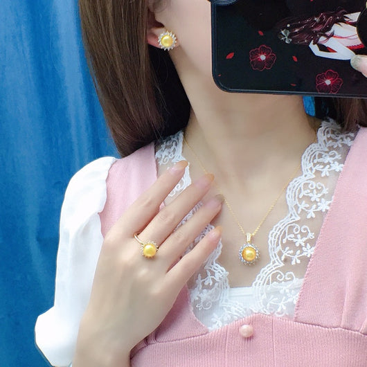 Conjunto de Collar de Perlas de Agua Dulce - Diseño Versátil y Elegante - Image 17