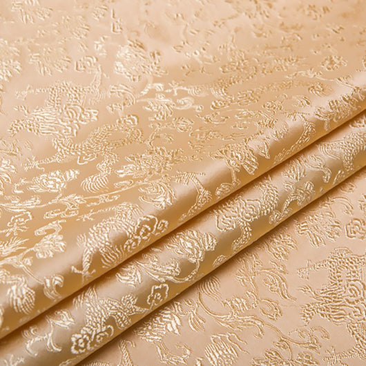 Tela de Brocado Seda Auténtica para Traje Tang Antiguo y Cheongsam - Artesanía DIY - Image 19