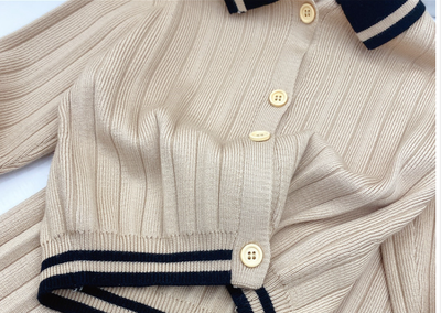 Conjunto de Dos Piezas Tejido para Niña - Suéter Infantil Elegante - Image 8