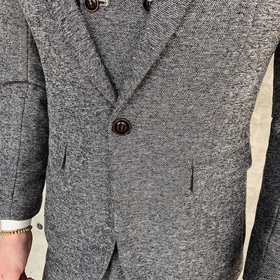 Traje de tres piezas para hombre - Image 13