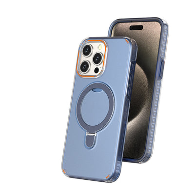 Funda Magnética Transparente con Soporte y Carga Inalámbrica Compatible con MagSafe - Image 11