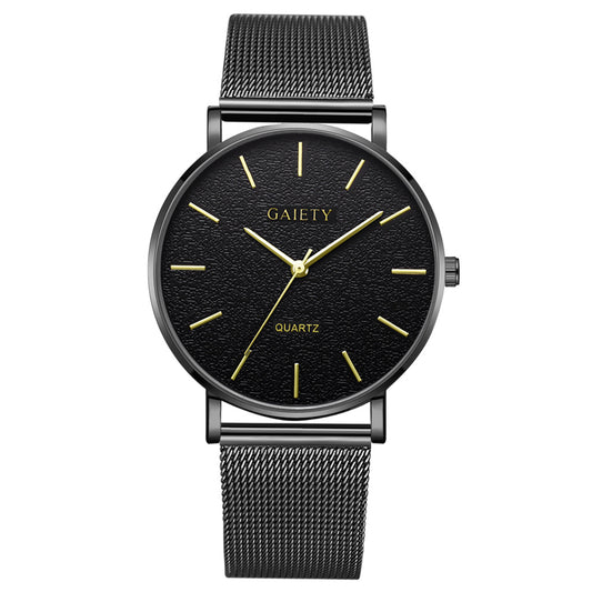 Reloj Casual de Acero para Hombre con Pulsera de Malla