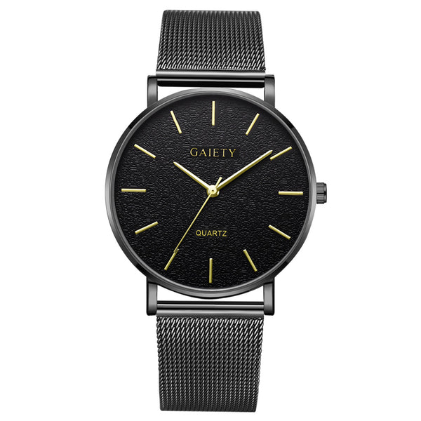 Reloj Casual de Acero para Hombre con Pulsera de Malla