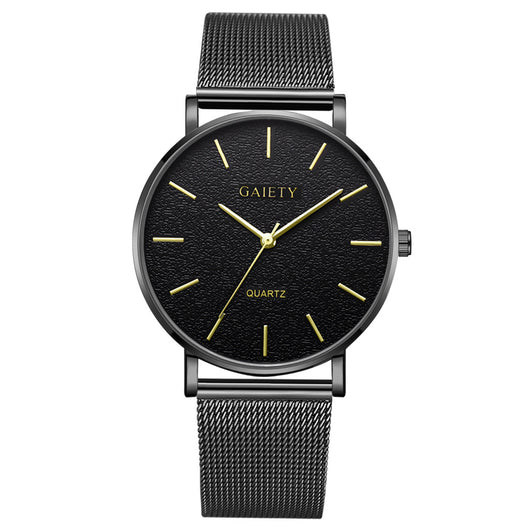 Reloj Casual de Acero para Hombre con Pulsera de Malla