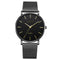 Reloj Casual de Acero para Hombre con Pulsera de Malla