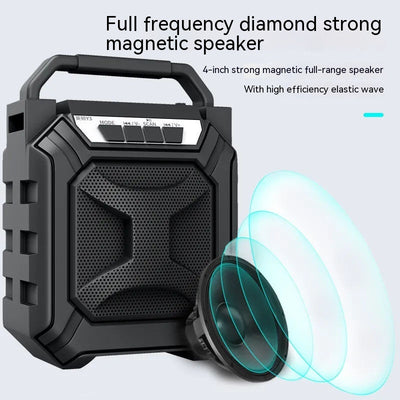 Parlante Bluetooth Portátil para Exteriores con Radio Inalámbrica - Image 4