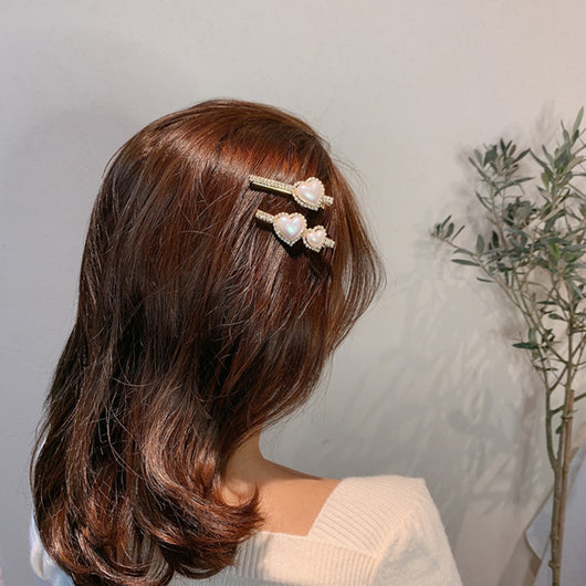 Pasador de Cabello Corazón Rojo - Accesorio Elegante para el Pelo - Image 3