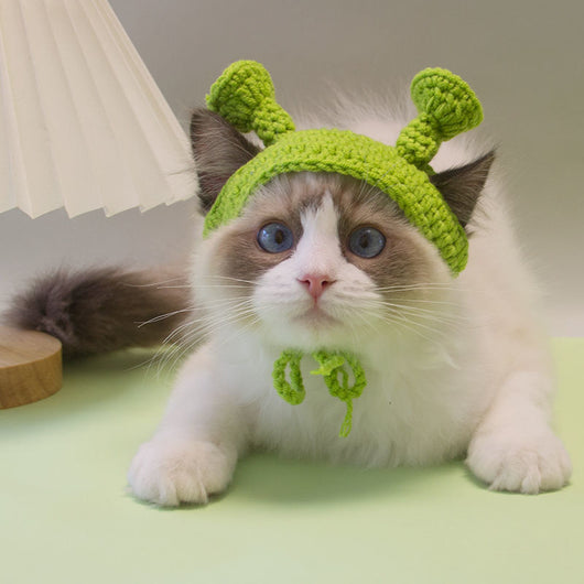 Gorro Tejido Artesanal para Mascotas - Accesorios de Moda para Gatos y Perros - Image 7