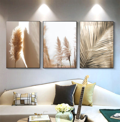 Núcleo Decorativo de Microrociado para Sala Golden Reed Living - Image 16