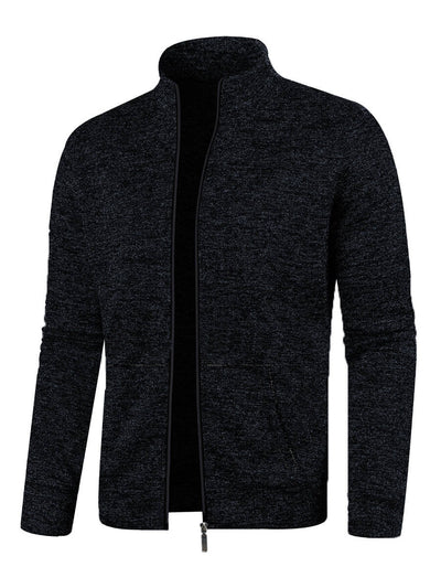 Chaqueta Polar con Cierre Frontal para Hombre Talla Grande - Image 7