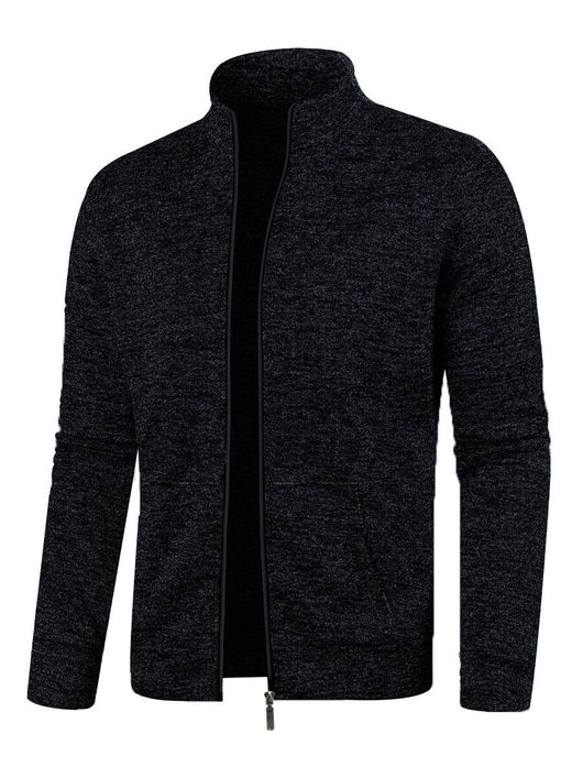 Chaqueta Polar con Cierre Frontal para Hombre Talla Grande - Image 7