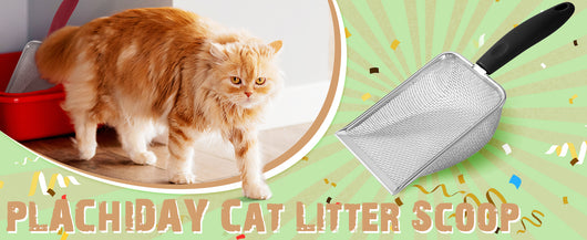 Pala Sanitaria de Acero Inoxidable con Malla - Limpiador de Arenero para Gatos - Image 7