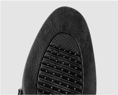 Zapatos de Cuero con Patrón Serpiente y Punta Afilada - Estilo Vintage - Image 18