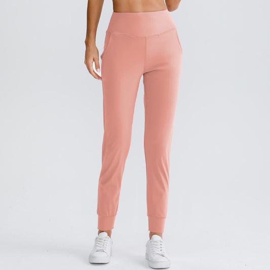 Pantalones de Yoga Talle Alto Holgados con Cintura Elástica