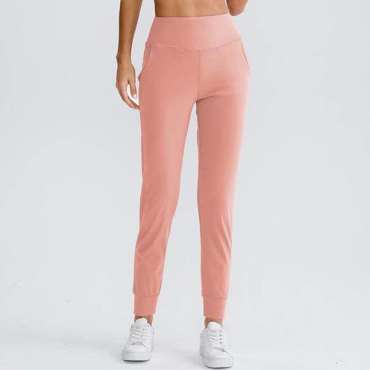 Pantalones de Yoga Talle Alto Holgados con Cintura Elástica
