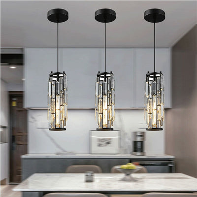 Lámpara Colgante Industrial Cristal LED Cabecera Restaurante Pasillo - Image 3