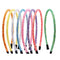 Set de Diademas y Pasadores con Lentejuelas Color Cebolla 5mm