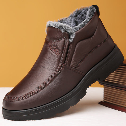 Zapatos de Invierno Acolchados para Adultos Mayores - Antideslizantes e Impermeables - Image 2