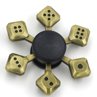 Spinner Giratorio Rey Pollo Bronce - Juguete Interactivo de Dedos - Image 25