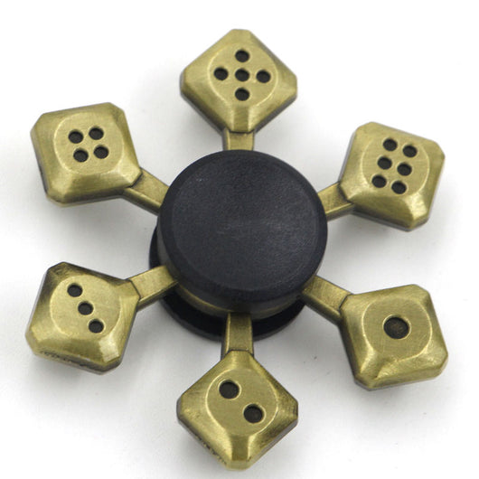 Spinner Giratorio Rey Pollo Bronce - Juguete Interactivo de Dedos - Image 25