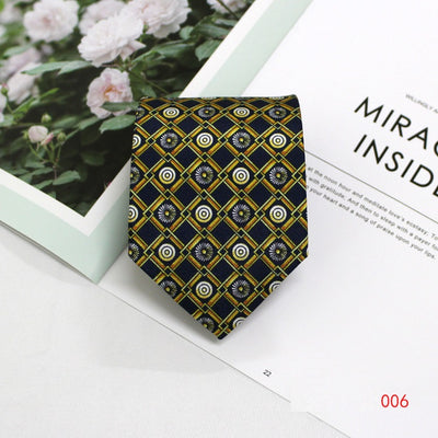 Corbata Formal Estilo Británico 9CM - Diseño Impreso Poliéster Premium - Image 7