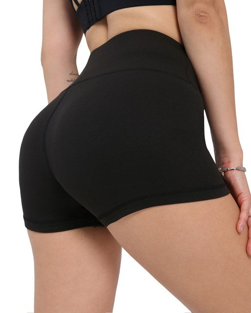 Shorts Deportivos Seamless para Mujer - Ciclista Negro - Image 19