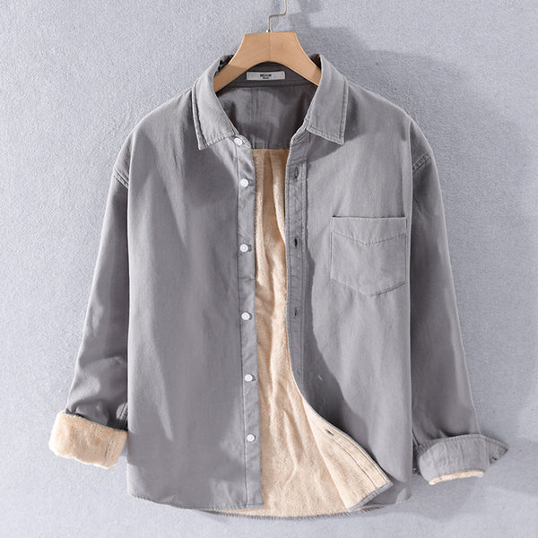 Camisa de Trabajo en Algodón Puro - Estilo Casual y Profesional