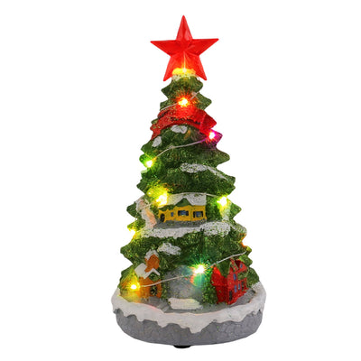 Caja de Música Árbol de Navidad Luminoso con Decoración Sonora - Image 5
