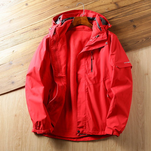 Chaqueta Outdoor 3 en 1 Desmontable con Forro Grueso - Image 7