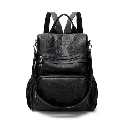 Mochila Casual Coreana para Mujer - Cuero Suave Versátil - Image 7