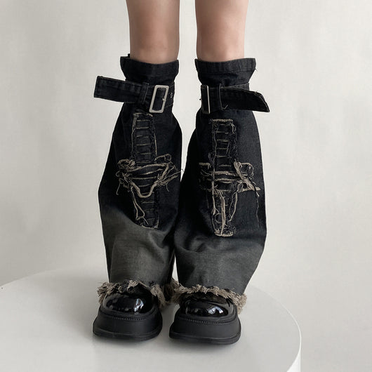 Calcetines Térmicos Denim Lavado Diseño Hot Girl - Efecto Reductor - Image 5