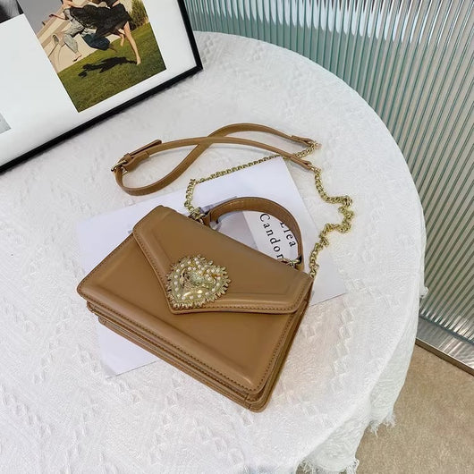 Bolso Cuadrado Portátil con Doble Compartimento Abatible - Image 19