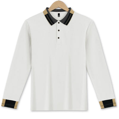 Camisa Casual de Negocios Manga Larga Solida para Hombre - Image 2