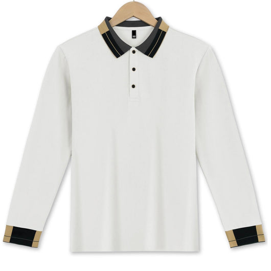 Camisa Casual de Negocios Manga Larga Solida para Hombre - Image 2