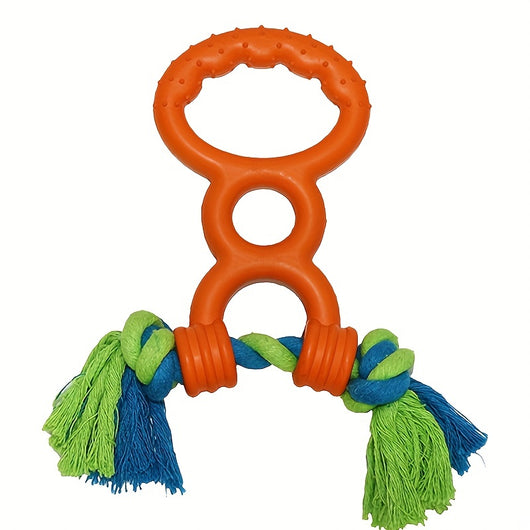 Juguete Interactivo para Perros con Anillas de Goma y Cuerda - Resistente a Mordidas - Image 10