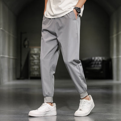 Pantalones Casuales Harlan Trendy Brand con Corte de Nueve Puntos - Image 6
