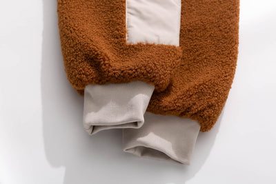 Chamarra Casual de Velvet de Cordero con Capucha para Hombre - Image 19