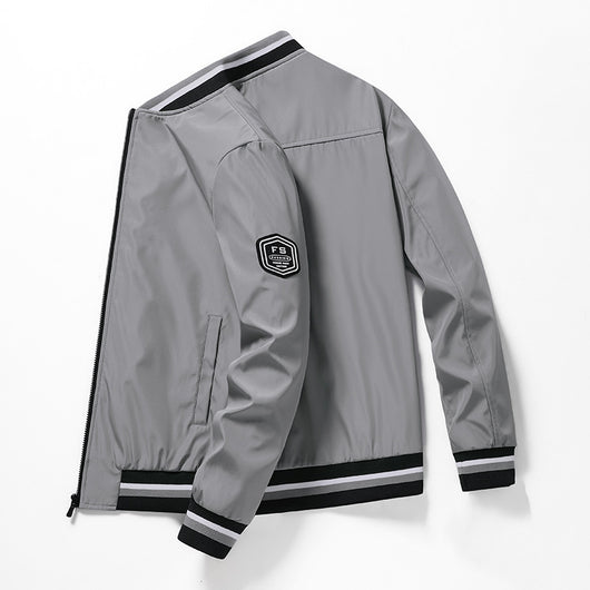 Chaqueta Casual con Cuello Alzado para Hombre - Primavera y Otoño - Image 18