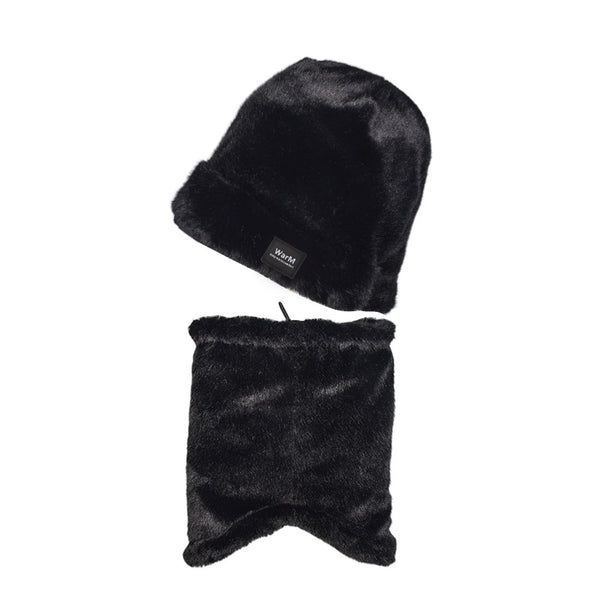 Conjunto Abrigador de Gorro y Bufanda para Otoño e Invierno - Image 4