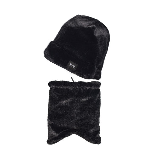 Conjunto Abrigador de Gorro y Bufanda para Otoño e Invierno - Image 4