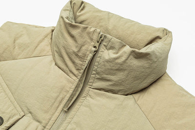 Chaleco Acolchado de Plumón de Pato Blanco Premium - Abrigo Térmico sin Mangas - Image 44